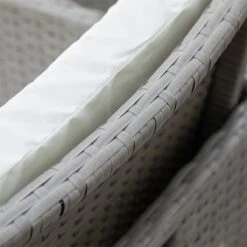 Outsunny Conjunto De Muebles De Jardín 9 Piezas De Ratán Para Comedor Sillas Apilables Con Cojines Extraíbles Lavables Mesa De Vidrio Templado Para Exterior Patio Terraza Gris -Jardin Decoración Shop 9f8605de868583e7574ba4b4e46425c773564ad8 ea2cdf1647364f67b4891ea4ef6ad969