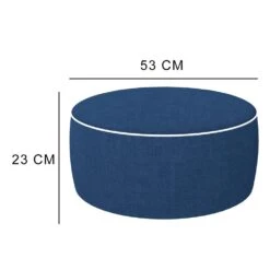 Puff Hinchable Ottoman Resistente Al Agua Colonial Clásico Azul Aktive -Jardin Decoración Shop a74604b7a91672147c4fed16263ca85a6a4155ad 18f787d85f804cc4891722bad5c92177