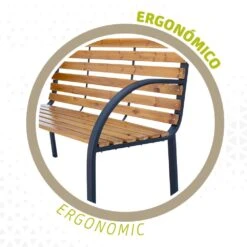 Banco De Jardín De Madera Clara 2 Personas Aktive 10 Banco De Jardín De Madera Clara 2 Personas Aktive -Jardin Decoración Shop aa843a8aab29e8dfcdd188985b5dc74436baa69f 6c4a98b1aad54164b30a2c423a05db12