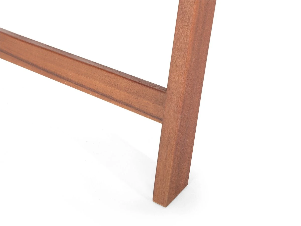 Silla De Jardín De Madera De Acacia Con Cojín Rojo Claro TOSCANA 9 Silla De Jardín De Madera De Acacia Con Cojín Rojo Claro TOSCANA - Imagen 9