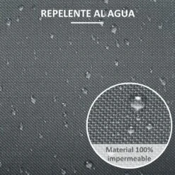 Outsunny Funda Protectora Para Muebles De Jardín Tela Oxford 600D Impermeable Cubierta De Muebles De Mesas Sillas Sofás Exterior Con Cordón Y Hebilla 190,5x72x76 Cm Gris 13 Outsunny Funda Protectora Para Muebles De Jardín Tela Oxford 600D Impermeable Cubierta De Muebles De Mesas Sillas Sofás Exterior Con Cordón Y Hebilla 190,5x72x76 Cm Gris -Jardin Decoración Shop b06f3b423a1306846c8dcc9b88b9a64702a51470 175dafc58ee146e5a0e22797cf7edde8