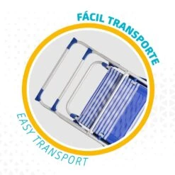 Silla Plegable Aluminio 7 Posiciones Con Cojín 47x61x118 Cm Aktive Beach -Jardin Decoración Shop be61aa3d5be74eacda9fd06e237e32075fe1c379 6e36fb6f65e84d73a1fd0b6dd29ea05a