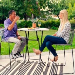 Mesa Redonda Plegable Cocktail LIFETIME Ø84 X 110 Cm -Jardin Decoración Shop bea8ab972cc90fac6b29b60880bd738a37be3287 74f6ecc5578c4fbb89e56b9deb77b741