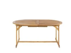 Mesa De Jardín Extensible De Madera De Acacia Clara 160/220 X 100 Cm MAUI -Jardin Decoración Shop bfcf82a072043e5b70a1e06b29f96f1f48de1fb3 d1ab4201b933407b987563ee5c56af08