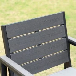 Outsunny Conjunto De Muebles De Jardín 4 Piezas Mesa De Centro Banco De 2 Plazas Y 2 Sillas Con Cojines Desenfundables Y Marco De Acero Para Terraza Exterior 113x65x78 Cm Gris -Jardin Decoración Shop c059519ab59573b7b788959e6dd8ac3e8e9bb2ef ad7d2394795046fea22b93bd6a37d1f2