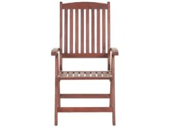 Conjunto De Jardín De Madera De Acacia Con 6 Sillas Y Cojines Terracota TOSCANA -Jardin Decoración Shop c7fa8a3a412aa1c4857dee1bfe29ce0314261c36 62d95d9d220d4ba2a79e770c75a63b2a