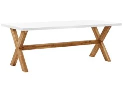Conjunto De Mesa Con 2 Bancos, Blanco/madera Clara OLBIA 15 Conjunto De Mesa Con 2 Bancos, Blanco/madera Clara OLBIA -Jardin Decoración Shop cabb23828fbf98430a012b56e596125934b232b3 1a525f1f4fd54ad09309c0d9f46dca09
