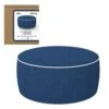 Puff Hinchable Ottoman Resistente Al Agua Colonial Clásico Azul Aktive