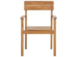 Conjunto De 4 Sillas De Madera De Acacia Clara FORNELLI -Jardin Decoración Shop d33f5f42559496ffd89361c11a657bc3fa09f1fd bb0072b0e43642acb38862b9cd40b63a