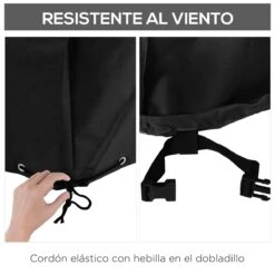 Outsunny Funda Protectora Para Muebles De Jardín En Forma De L Cubierta Para Sofás Exterior Con Hebillas De Tracción Tela Oxford 600D Impermeable 260x192x82 Cm Negro 11 Outsunny Funda Protectora Para Muebles De Jardín En Forma De L Cubierta Para Sofás Exterior Con Hebillas De Tracción Tela Oxford 600D Impermeable 260x192x82 Cm Negro -Jardin Decoración Shop d6286c5906e3c8068d845e7a451ed20540e1b68b 64d7b00e11ce455cad70cd5acf2ec74e