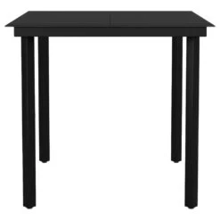 Juego De Comedor De Jardín 5 Piezas Negro VidaXL -Jardin Decoración Shop d87d6147cf001741e4c73b371ad75892991e3e05 104939daaacf4021805bb7744be0cd1f