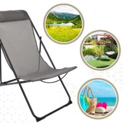 Silla Tumbona Plegable De Jardín Gris Con Asa Aktive 11 Silla Tumbona Plegable De Jardín Gris Con Asa Aktive -Jardin Decoración Shop da3c602c0faba8639eb388fe308d059e26db6f2b 8c2120fa02ae49fab2eedb39a9c37c58