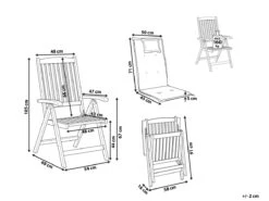 Silla De Jardín De Madera De Acacia Con Cojín Rojo Claro TOSCANA 14 Silla De Jardín De Madera De Acacia Con Cojín Rojo Claro TOSCANA -Jardin Decoración Shop e1be51a81e442e8caac439c1b15202c3d4811054 d32a0602cf774d9c89b8f4b13b6a4955