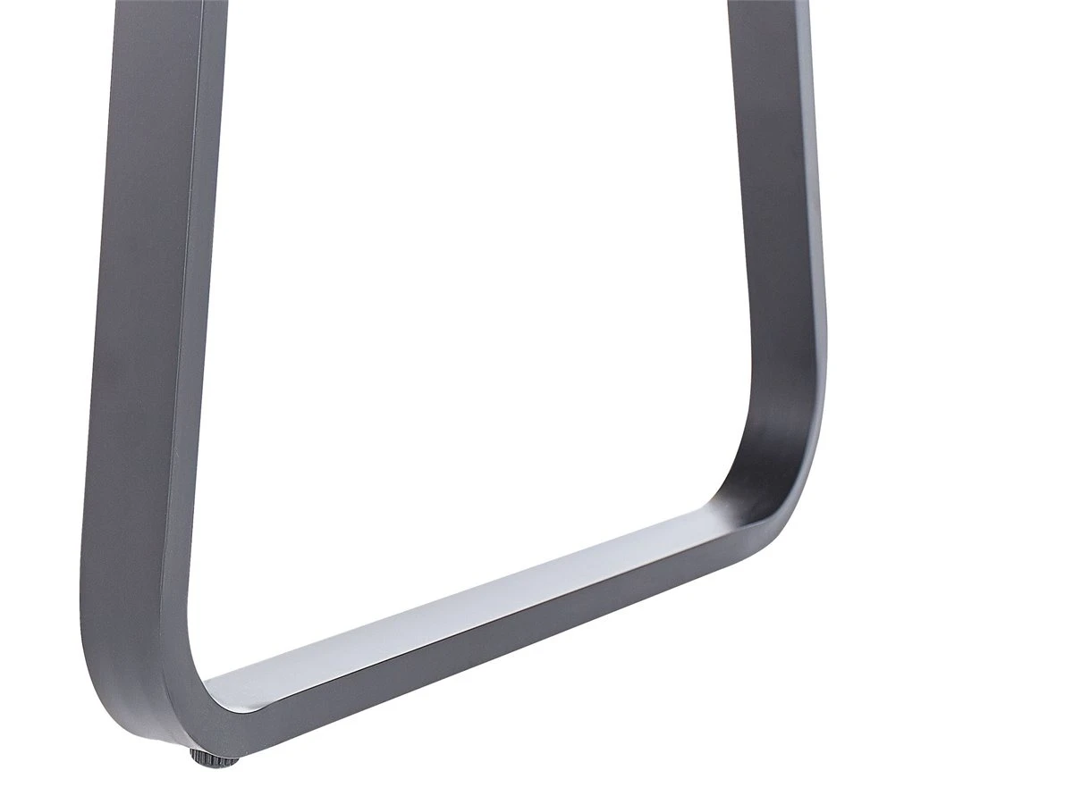 Conjunto De Jardín 4 Plazas De Metal Negro/madera Clara CANETTO 11 Conjunto De Jardín 4 Plazas De Metal Negro/madera Clara CANETTO - Imagen 11