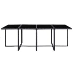 Set Comedor De Jardín 13 Piezas Y Cojines Ratán Sintético Negro VidaXL -Jardin Decoración Shop edc7b7a6ae28880c47856e1be4fce507b3564402 e617175047d5403fa1dfed50e6330739