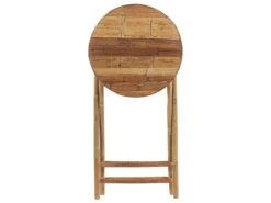 Conjunto De Balcón 2 Plazas De Madera De Bambú Clara/blanco Crema SAVALLETRI -Jardin Decoración Shop f0ca98951e9d5297ba76b1b6532f8765f30b89ee 7392bbb254bd43bca08a8d98b64355ce