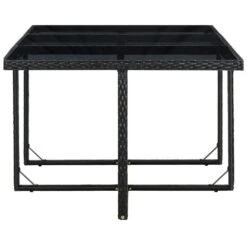 Set Comedor De Jardín 11 Piezas Y Cojines Ratán Sintético Negro VidaXL -Jardin Decoración Shop f1f23a17d7e4a5698feb126ee70b3a3522200c52 bacbc866ac394864880c53fb4e5bb45c