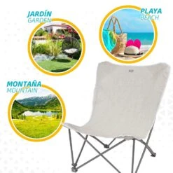 Sillón Plegable Camping Aktive -Jardin Decoración Shop f2af9b21090d803ca75906dba476a3ef9c67315b 2e724b289c774599b7187329bf723489
