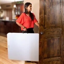 Mesa Rectangular Plegable Blanco Efecto Granito LIFETIME 184 X 76 X 73,5 Cm -Jardin Decoración Shop f701b43fcee53df3c7af0ba086f2aa8b036762ca b28ced0900114d95a53c95a36438da61