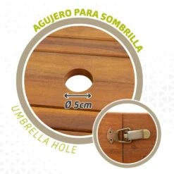 Mesa Jardín Extensible Rectangular Acacia 6 Comensales Aktive -Jardin Decoración Shop f8ab76c9d1ef4fc1aad2b1b8569e18537b619c59 874fb3c09ab74ddaa1e9a377f60f3d09