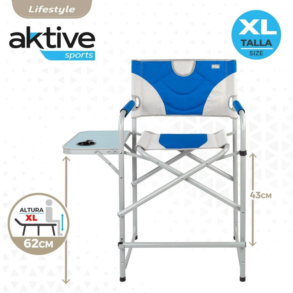 Silla De Director Plegable Altura XL Aktive 3 Silla De Director Plegable Altura XL Aktive - Imagen 3