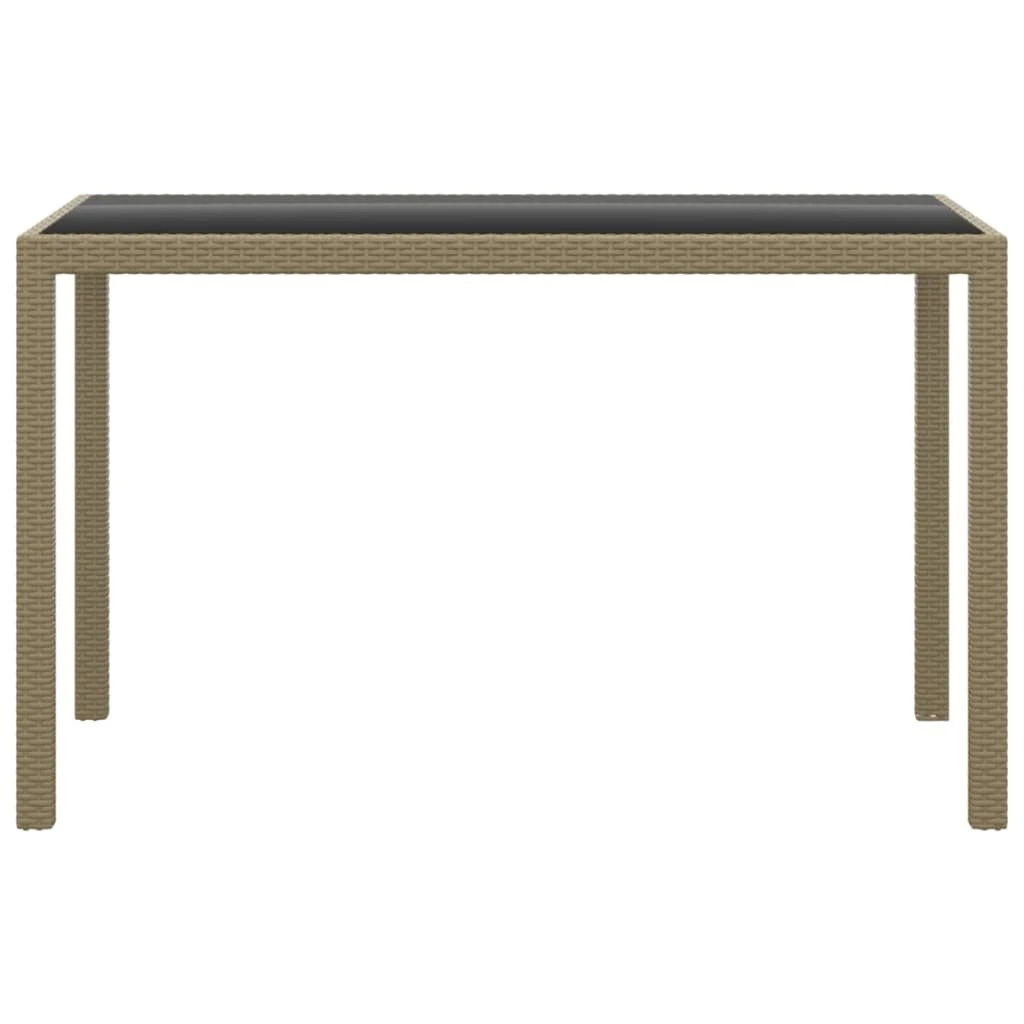 Set Comedor De Jardín 3 Pzas Con Cojines Ratán Sintético Beige VidaXL 4 Set Comedor De Jardín 3 Pzas Con Cojines Ratán Sintético Beige VidaXL - Imagen 4